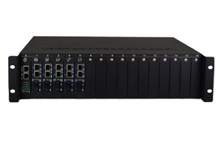 飛暢科技-帶遠端管理1光2電百兆收發器