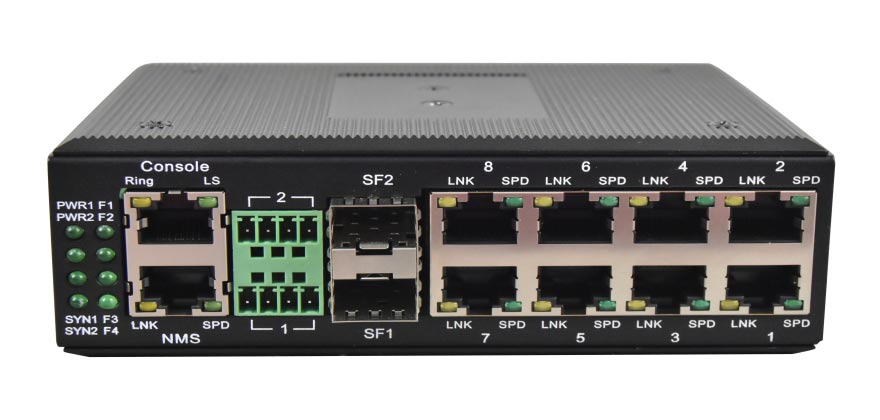 工業(yè)以太網(wǎng)交換機有多少個快速以太網(wǎng)接口？