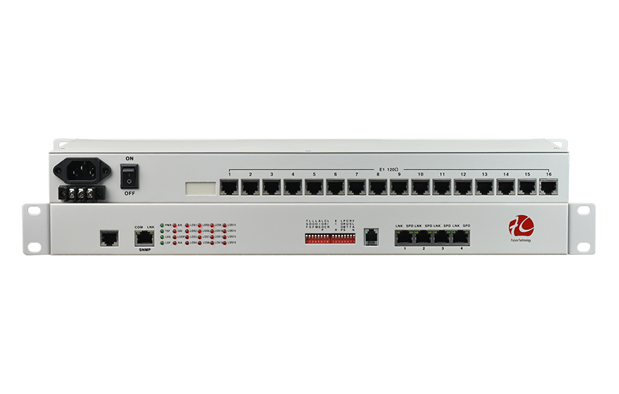 飛暢科技-16E1-4FE 協議轉換器