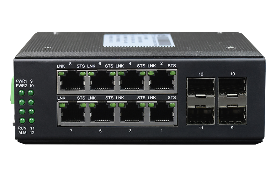 工業交換機單纖或雙纖都只是占用一個端口嗎？