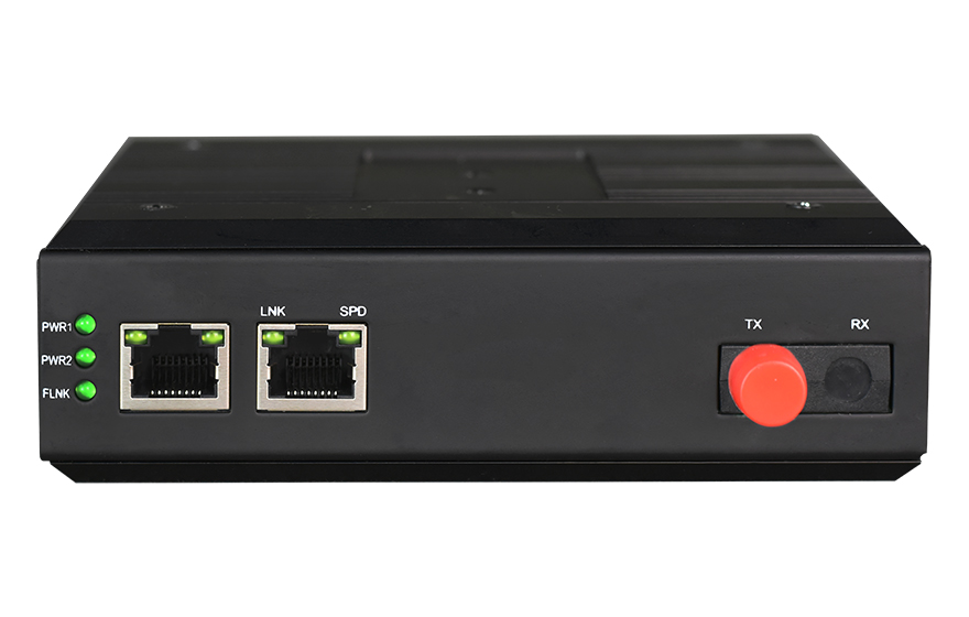 工業級光纖收發器怎么連接?