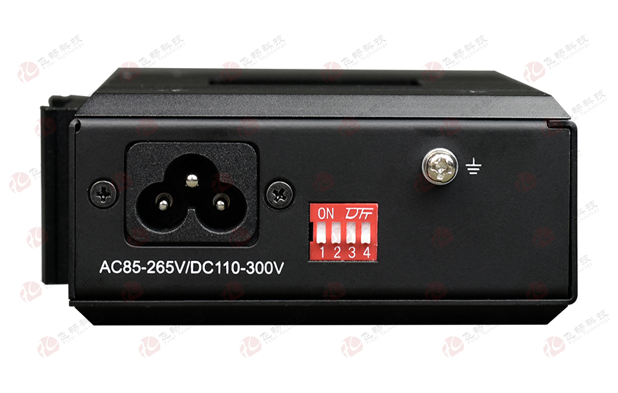 飛暢科技-mini工業(yè)軌式5路百兆電交換機(jī)