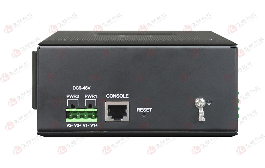 飛暢科技-工業軌式 全國產輕管理型16路千兆電+4千兆固定或SFP光口 交換機