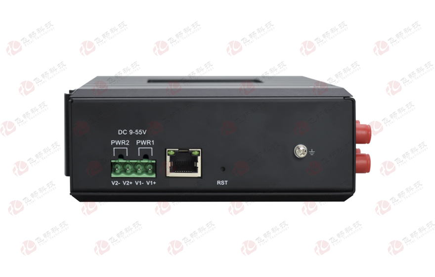 飛暢科技-工業軌式 1-8個光方向 光纖匯聚型 1-2路RS485光端機