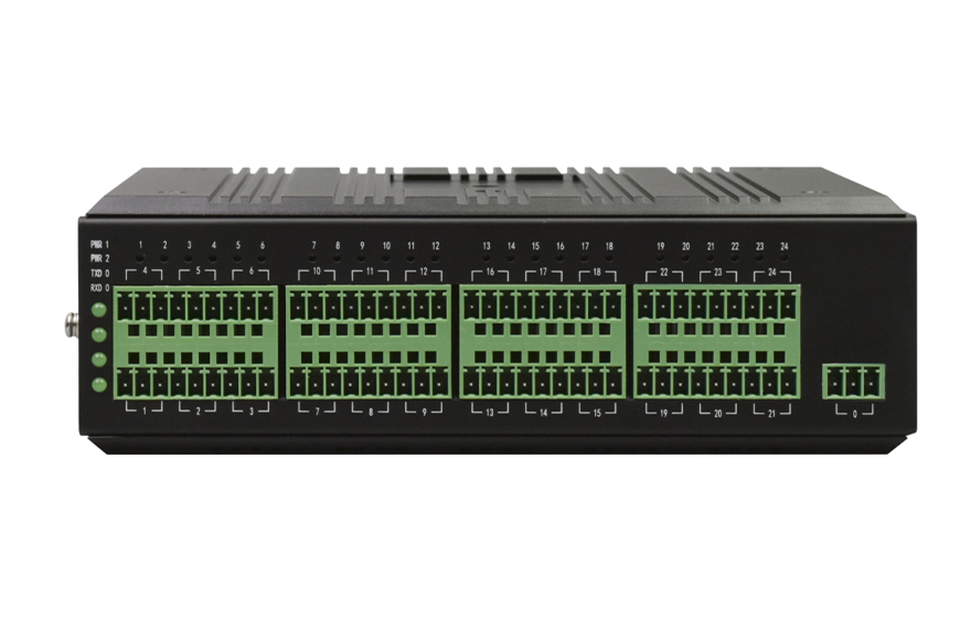 飛暢科技-工業(yè)軌式 24路RS485集線(xiàn)器